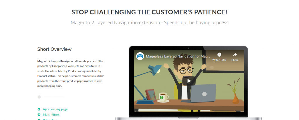 Magento 2 Layered Navigation Extension