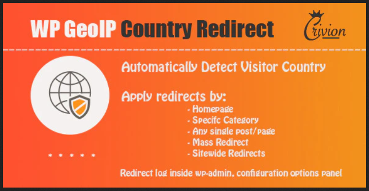 GeoIP Country Redirect WordPress Plugin