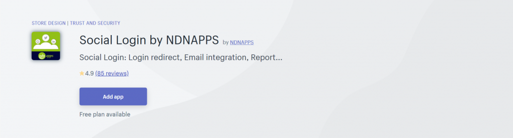 Social Login by NDNAPPS