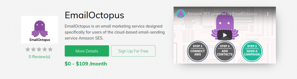 EmailOctopus 3dcart App