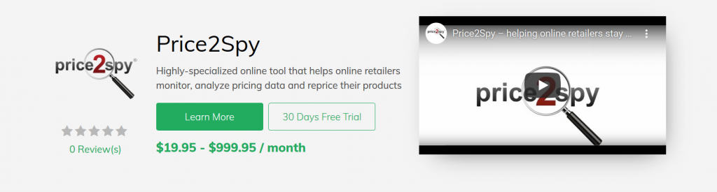 Price2Spy 3dcart App