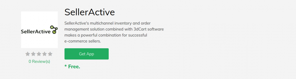 SellerActive 3dcart App