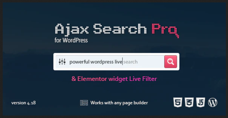 Ajax Search Pro - Live WordPress Search & Filter Plugin