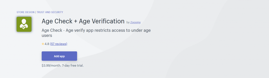 Age Check + Age Verification