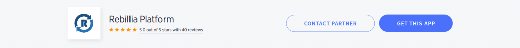 Rebillia Platform BigCommerce App