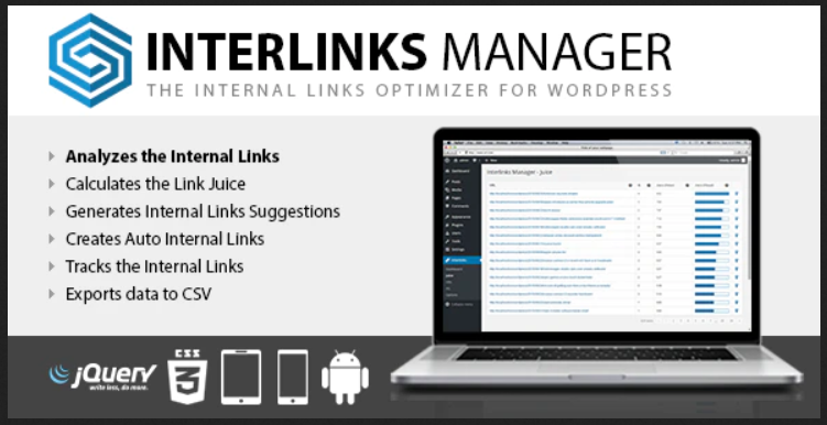 Interlinks Manager WordPress Plugin