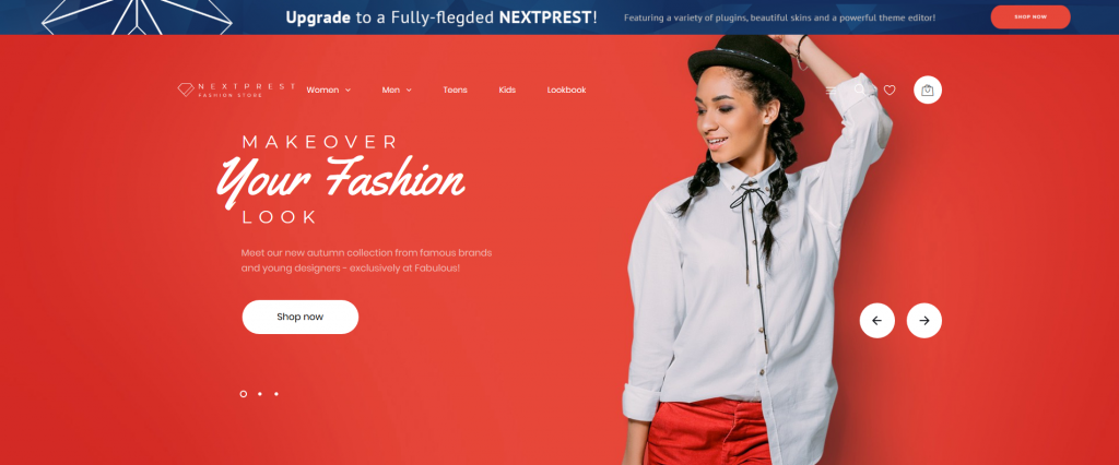 Nextprest - Free Clean Bootstrap Ecommerce PrestaShop Theme
