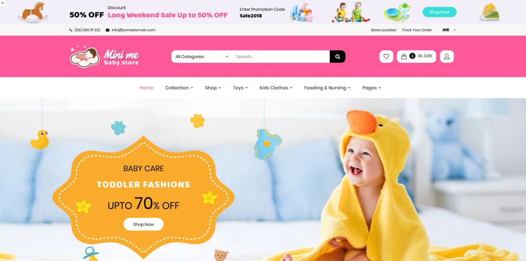 MiniMe - Kids and Toys Shopify Theme
