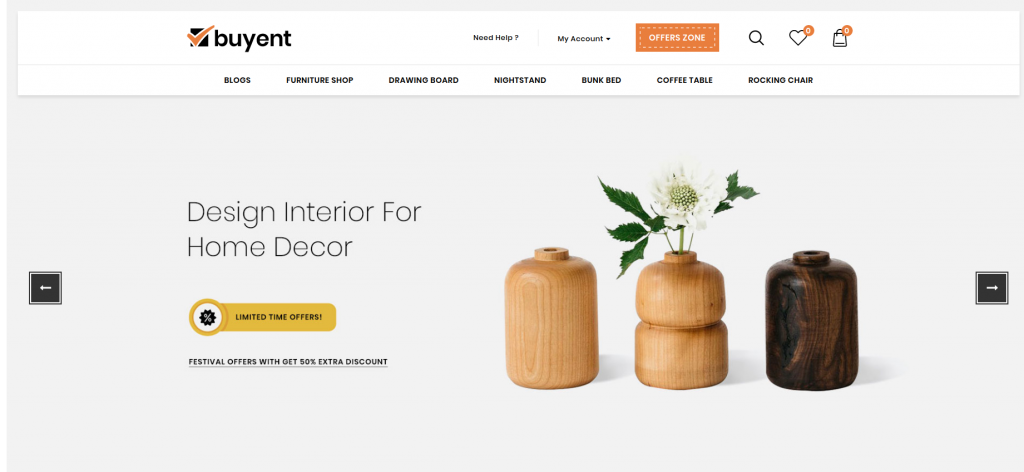 Buyent - Furniture OpenCart Theme