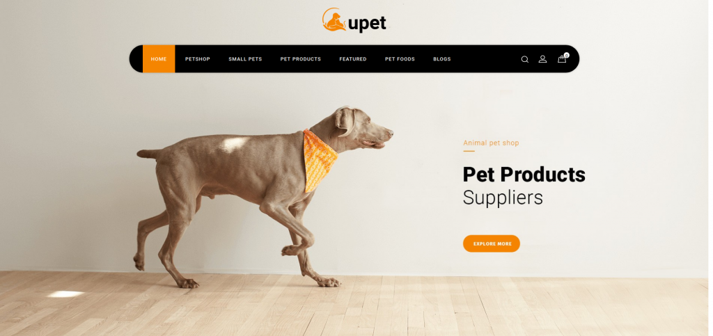 Upet OpenCart Theme