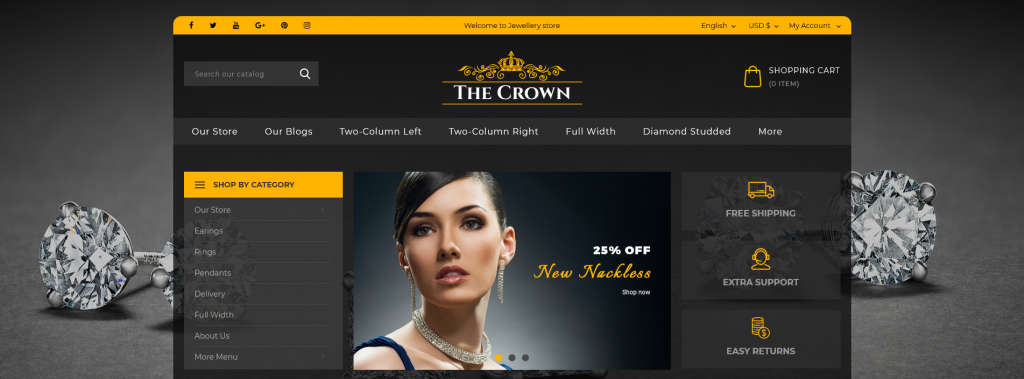 Crown PrestaShop Theme