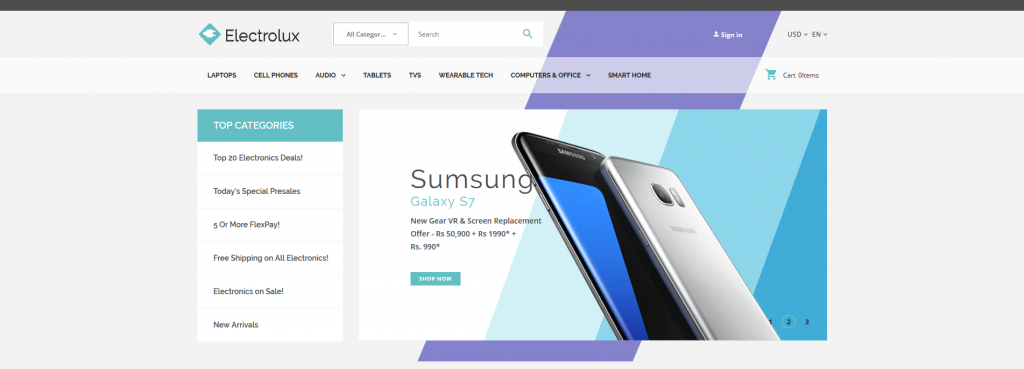 Electrolux - Electronics PrestaShop Theme