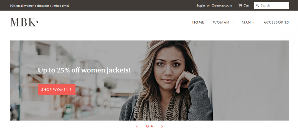 Minimal Shopify Theme