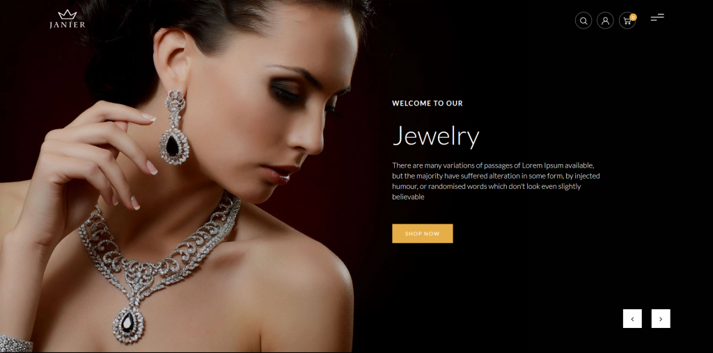 Janier - Jewelry Shopify Theme