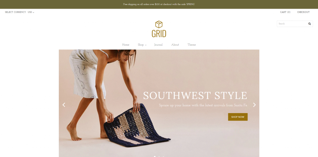 Grid Shopify Theme