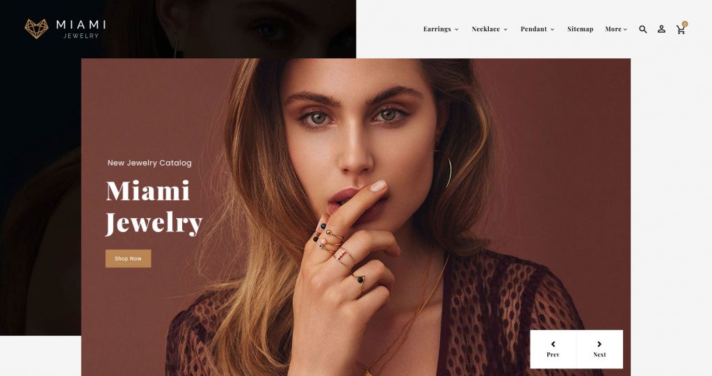 Miami Jewelry - Jewelry OpenCart Theme