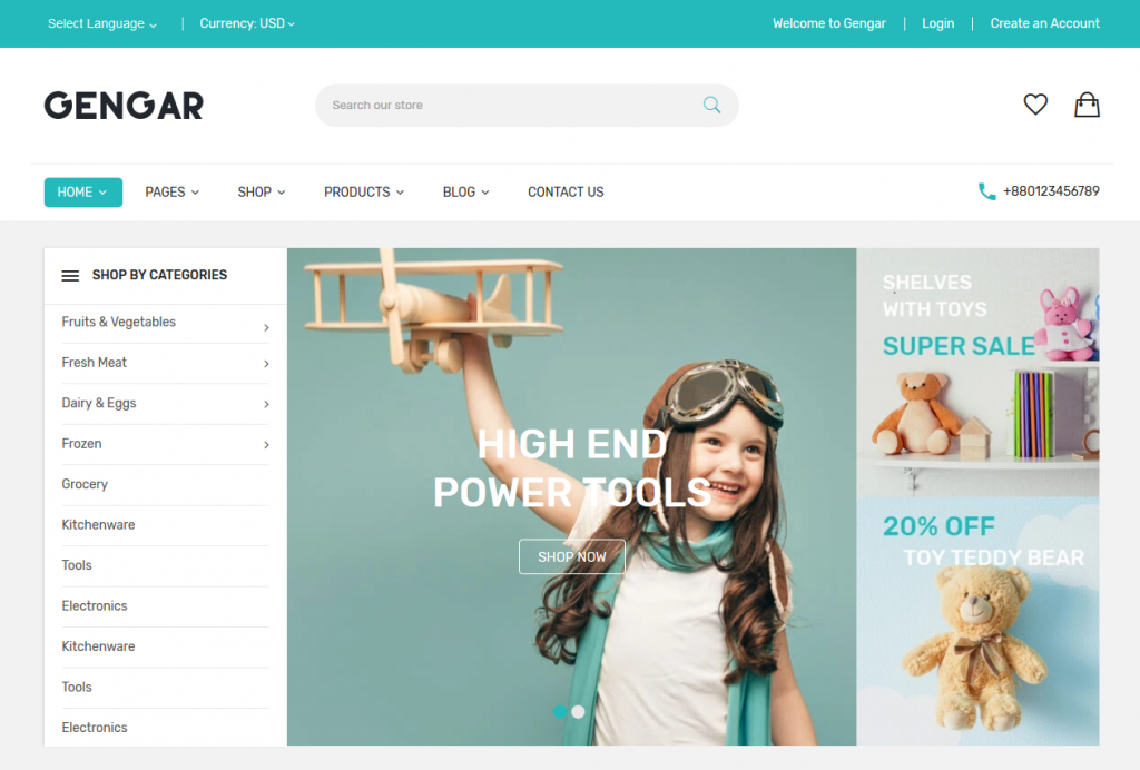 Gengar - Kids and Toys Shopify Theme