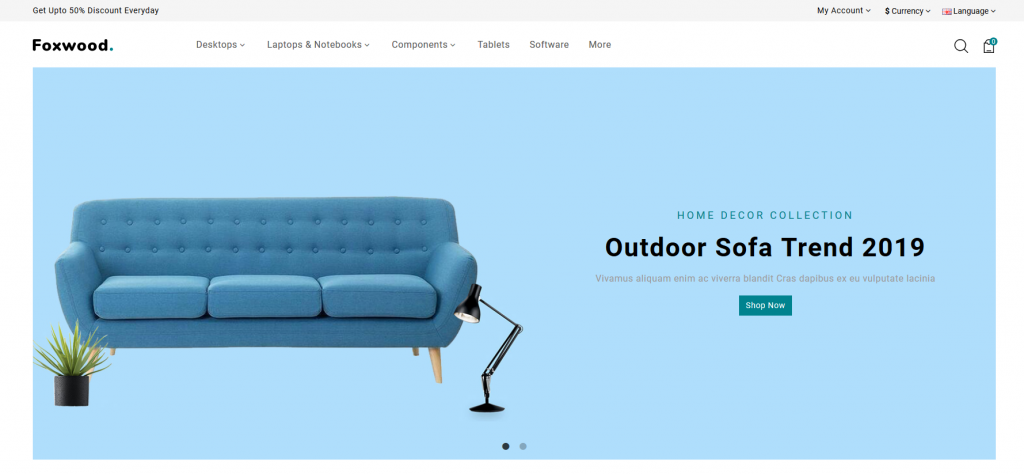 Foxwood OpenCart Theme