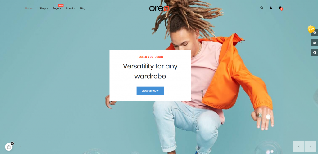 Oreo - Fashion and Shoes PrestaShop Theme