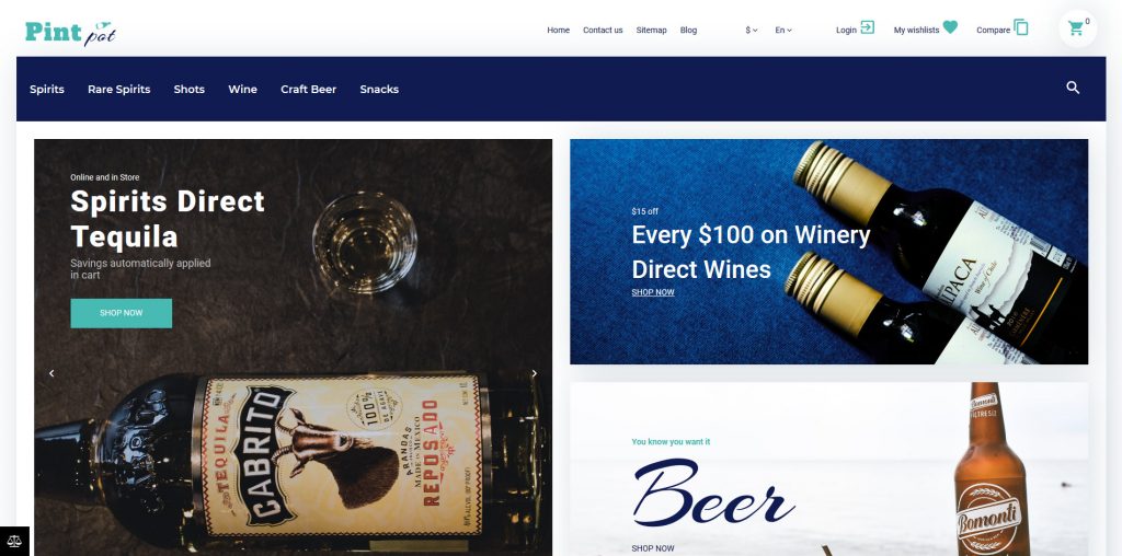 PintPot PrestaShop Theme