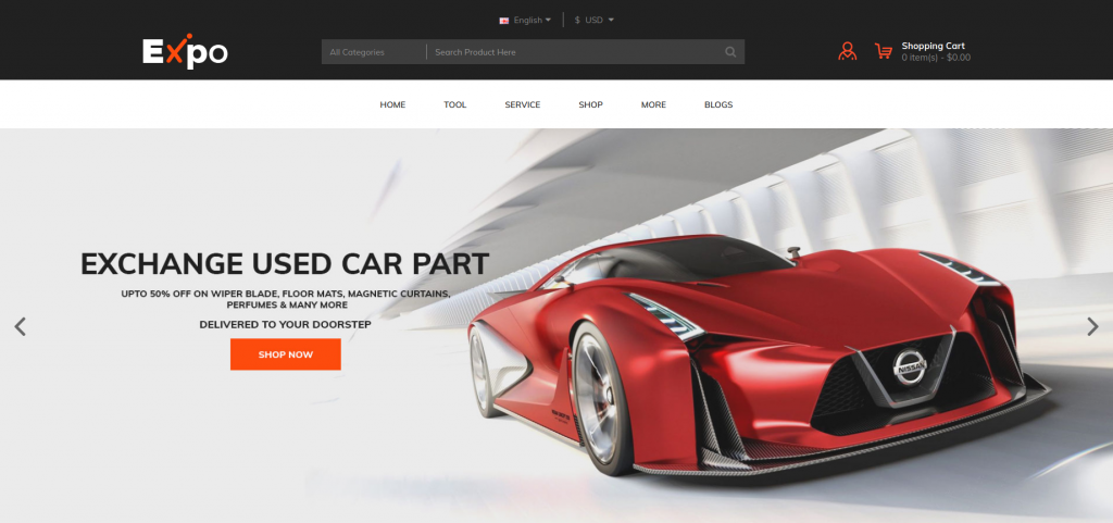Expo OpenCart Theme