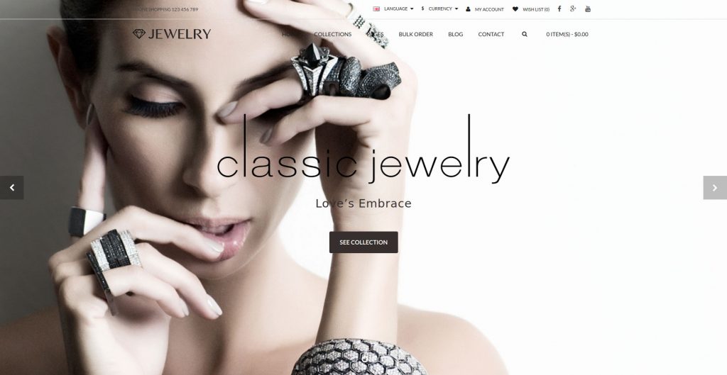 Jewelry OpenCart Theme
