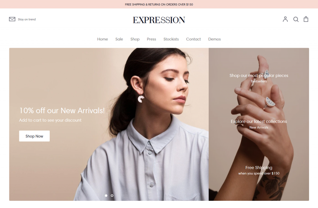 Expression Shopify Theme