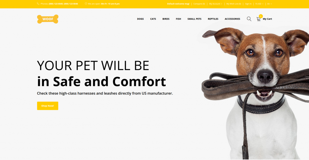 Woof OpenCart Theme