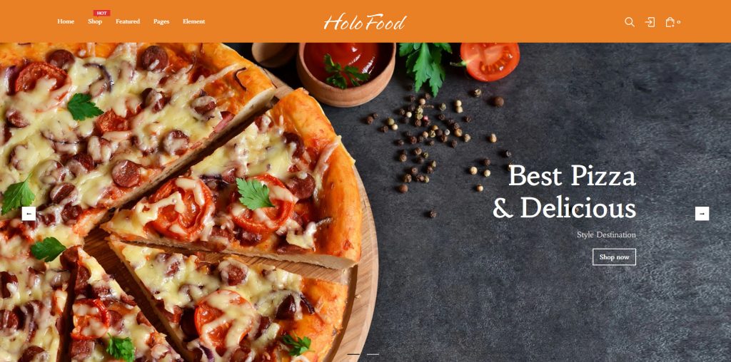 HoloFood Shopify Theme