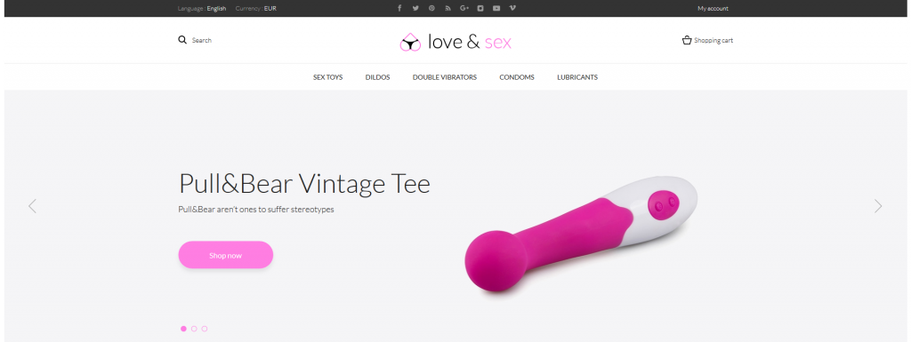 Love & Sex PrestaShop Theme