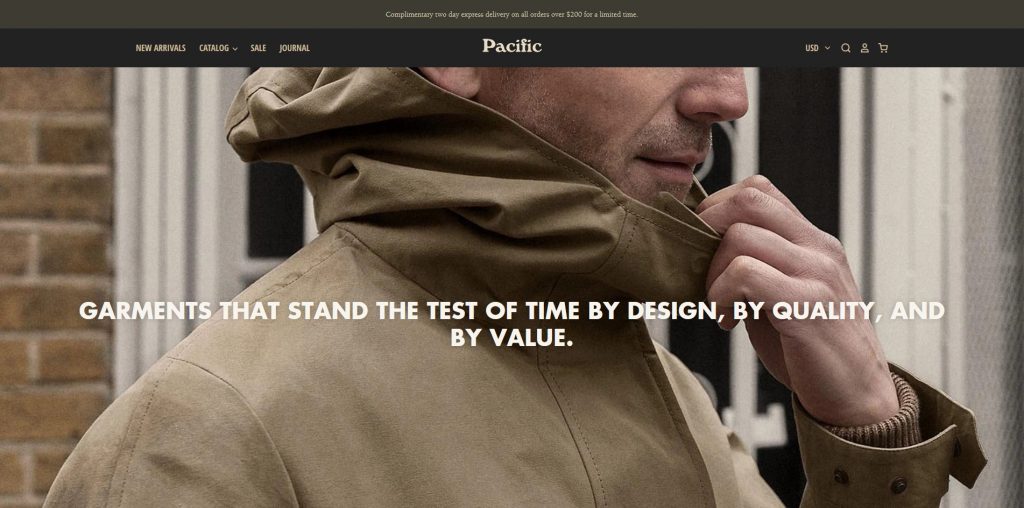 Pacific Shopify Theme