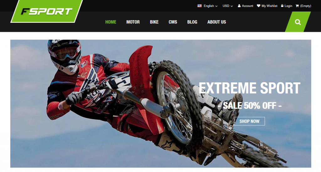FSport PrestaShop Theme