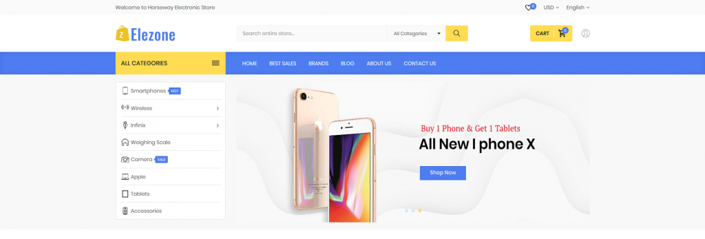Elezone PrestaShop Theme