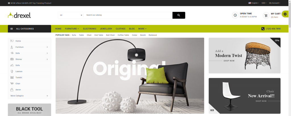 Drexel PrestaShop Theme