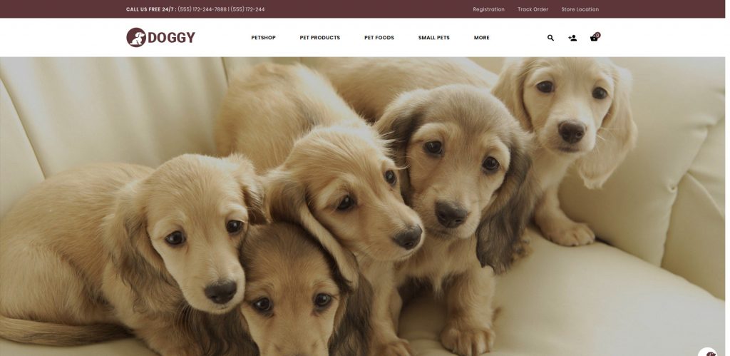 Doggy OpenCart Theme