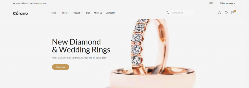 Corano Shopify Theme