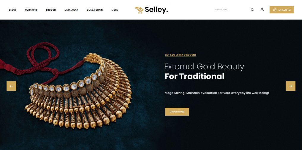 Selley OpenCart Theme