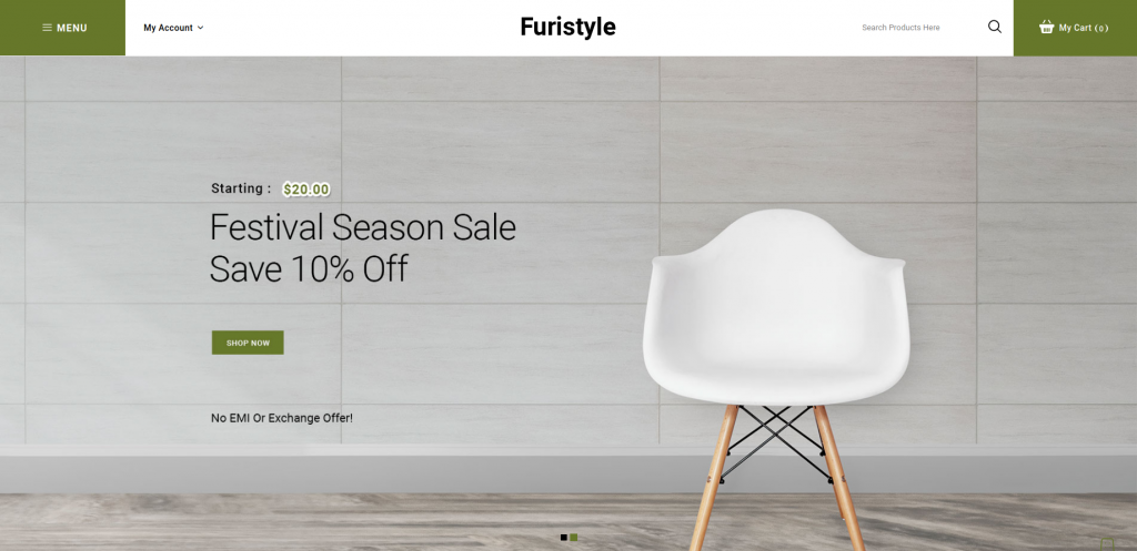 Furistyle - Furniture Opencart Themes