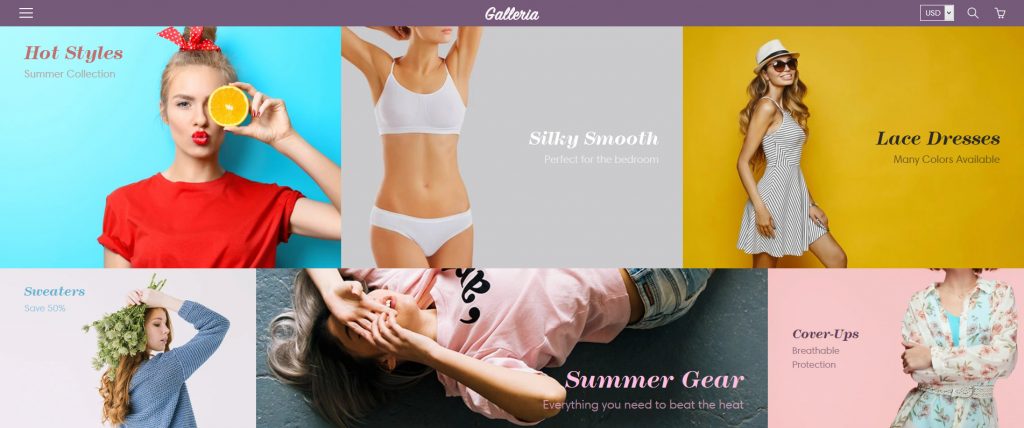Galleria Shopify Theme