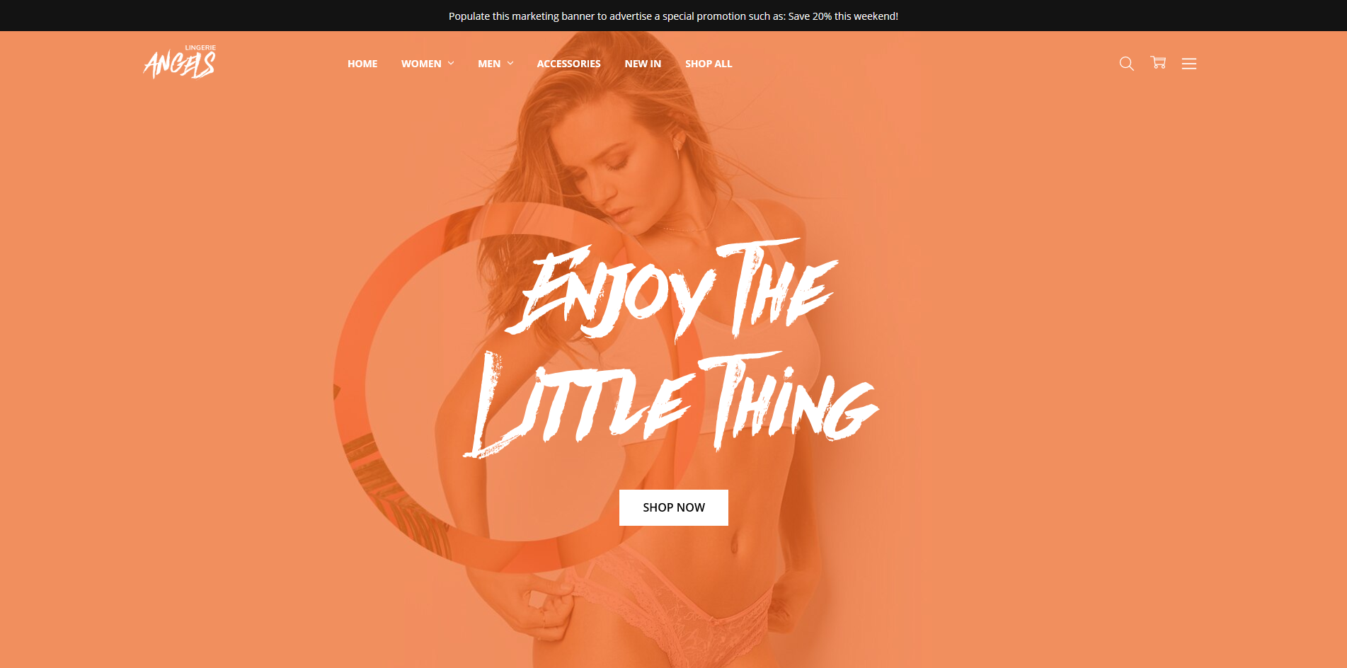 Angels - Minimal Creative BigCommerce Theme