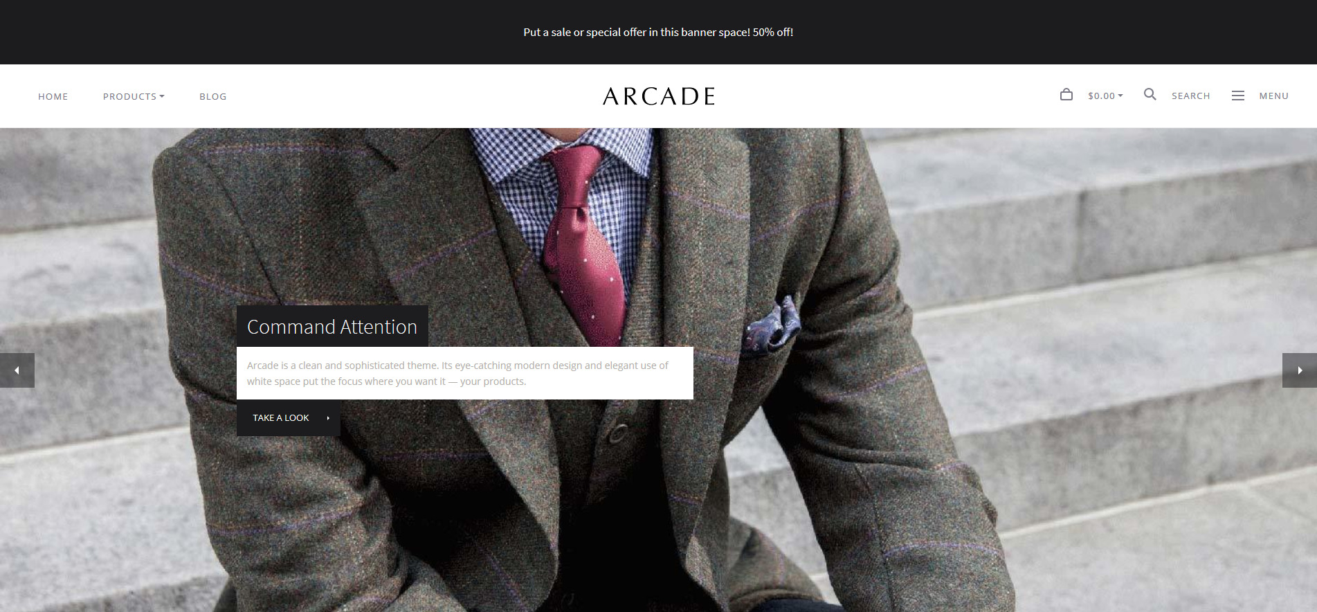 Arcade Light -  Fashion & Accessories BigCommerce Themes
