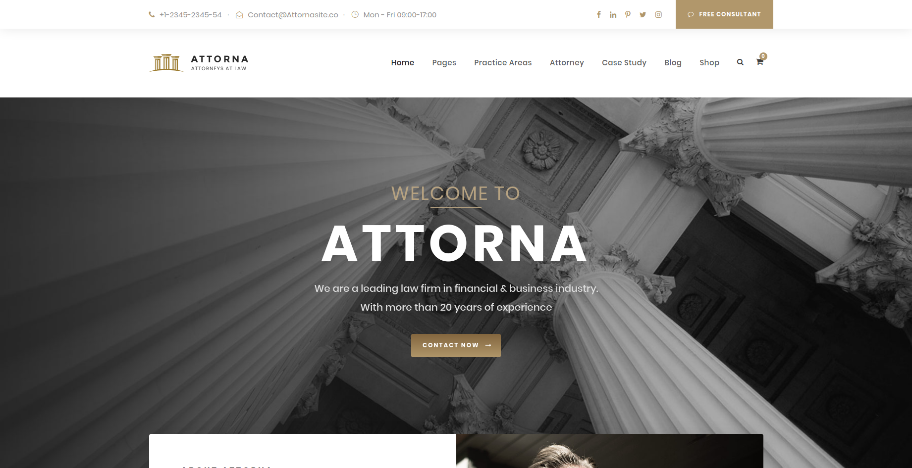 Attorna - Law, Lawyer & Attorney