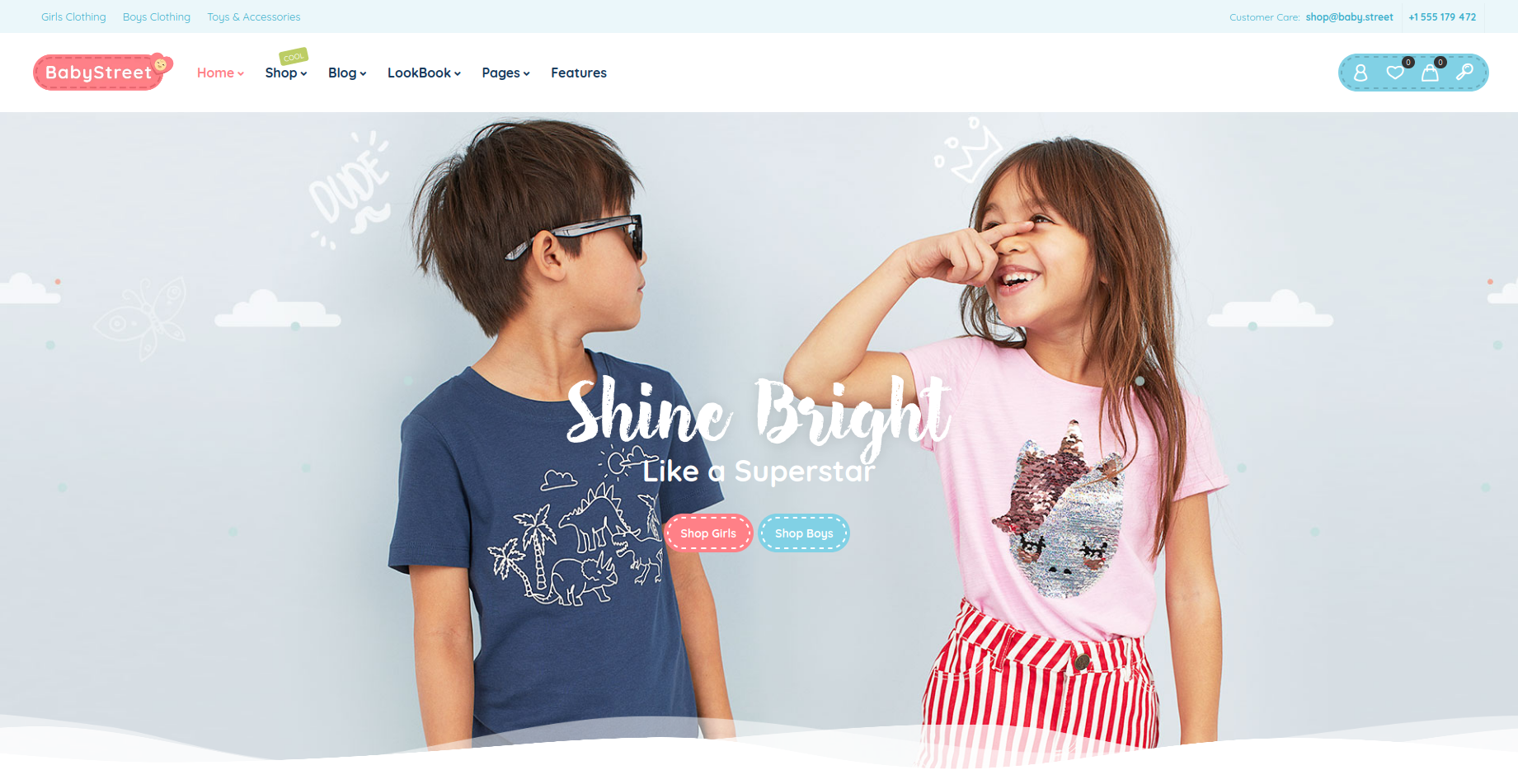 BabyStreet - Kids and Toys WooCommerce Theme