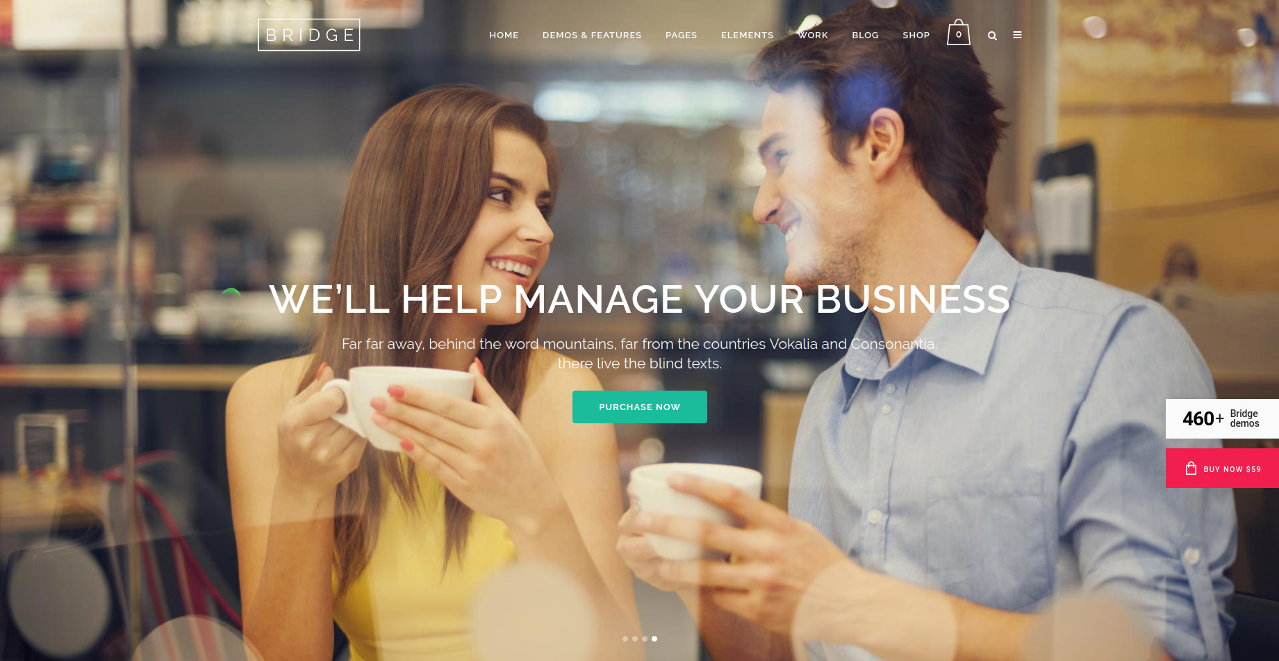 Bridge - Creative Multipurpose WordPress Theme