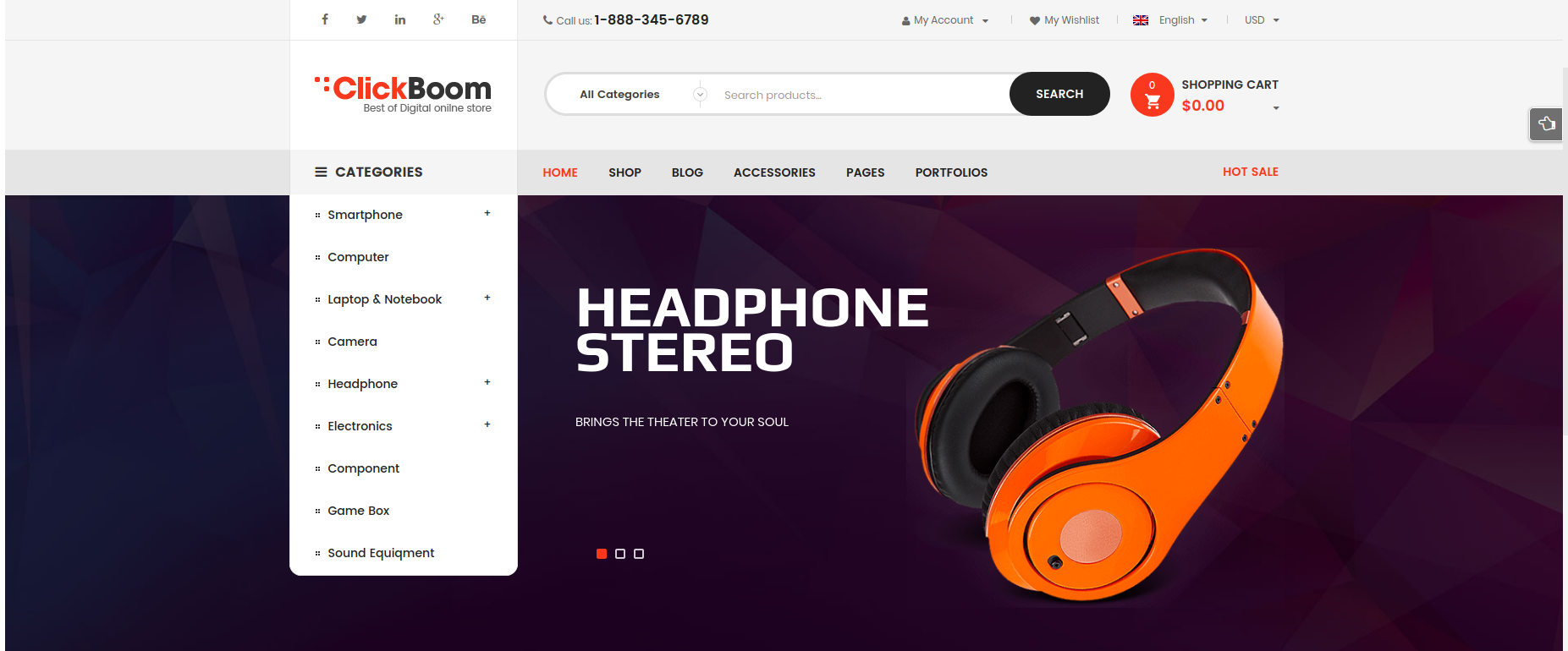 ClickBoom - Digital Store WooCommerce WordPress Theme