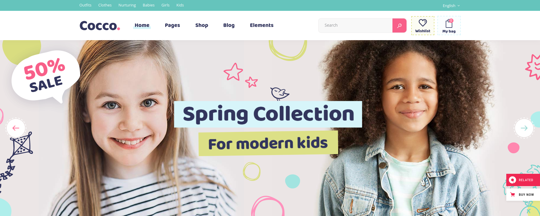 Cocco - Kids and Toys WooCommerce Theme