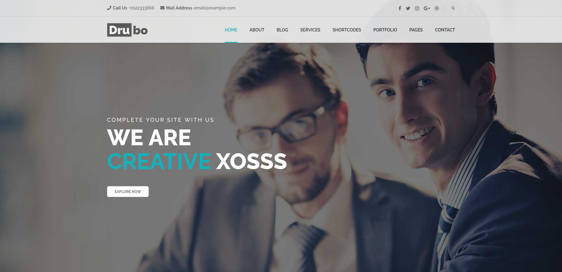 Drubo - Corporate WordPress Theme