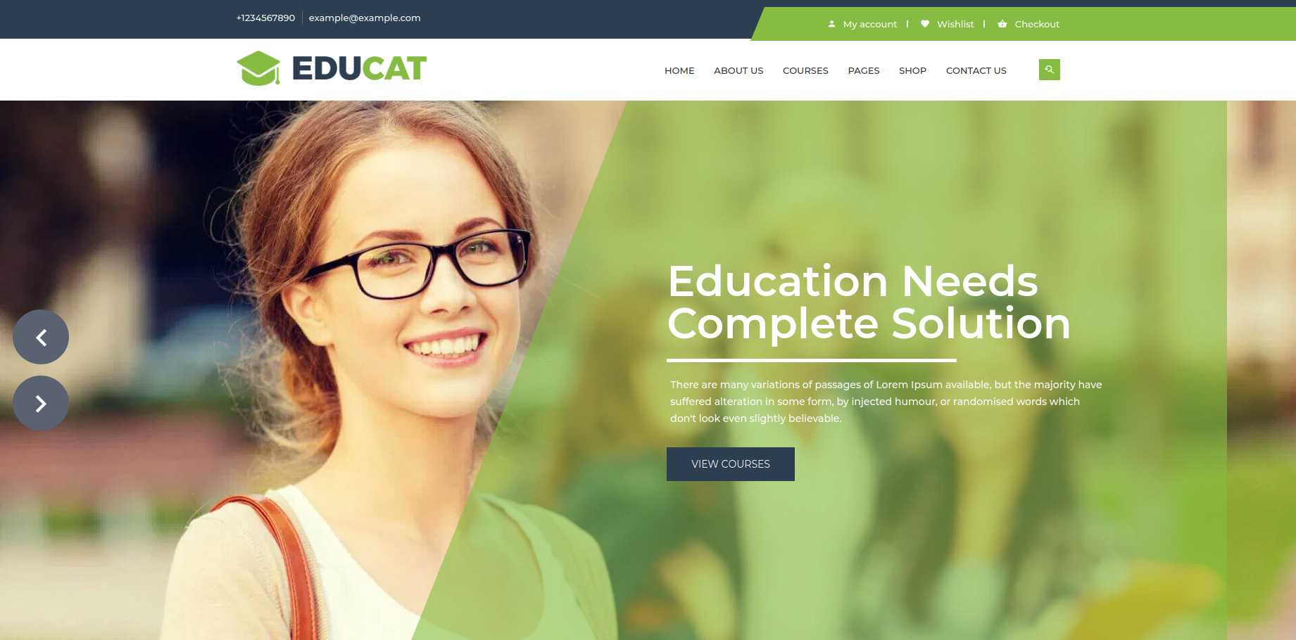 Educat - Education WordPress Theme