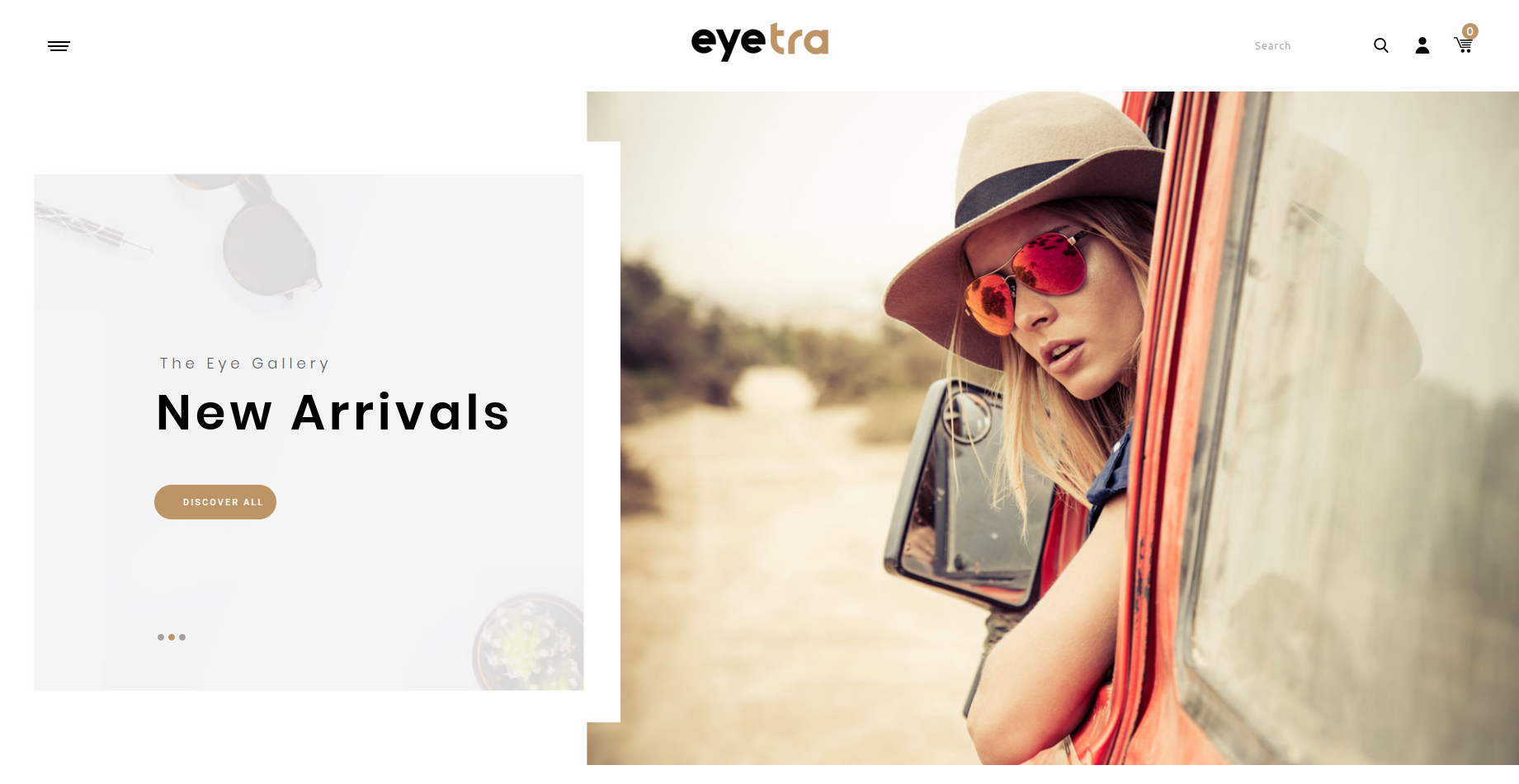 Eyetra - The Glasses Store WooCommerce Theme