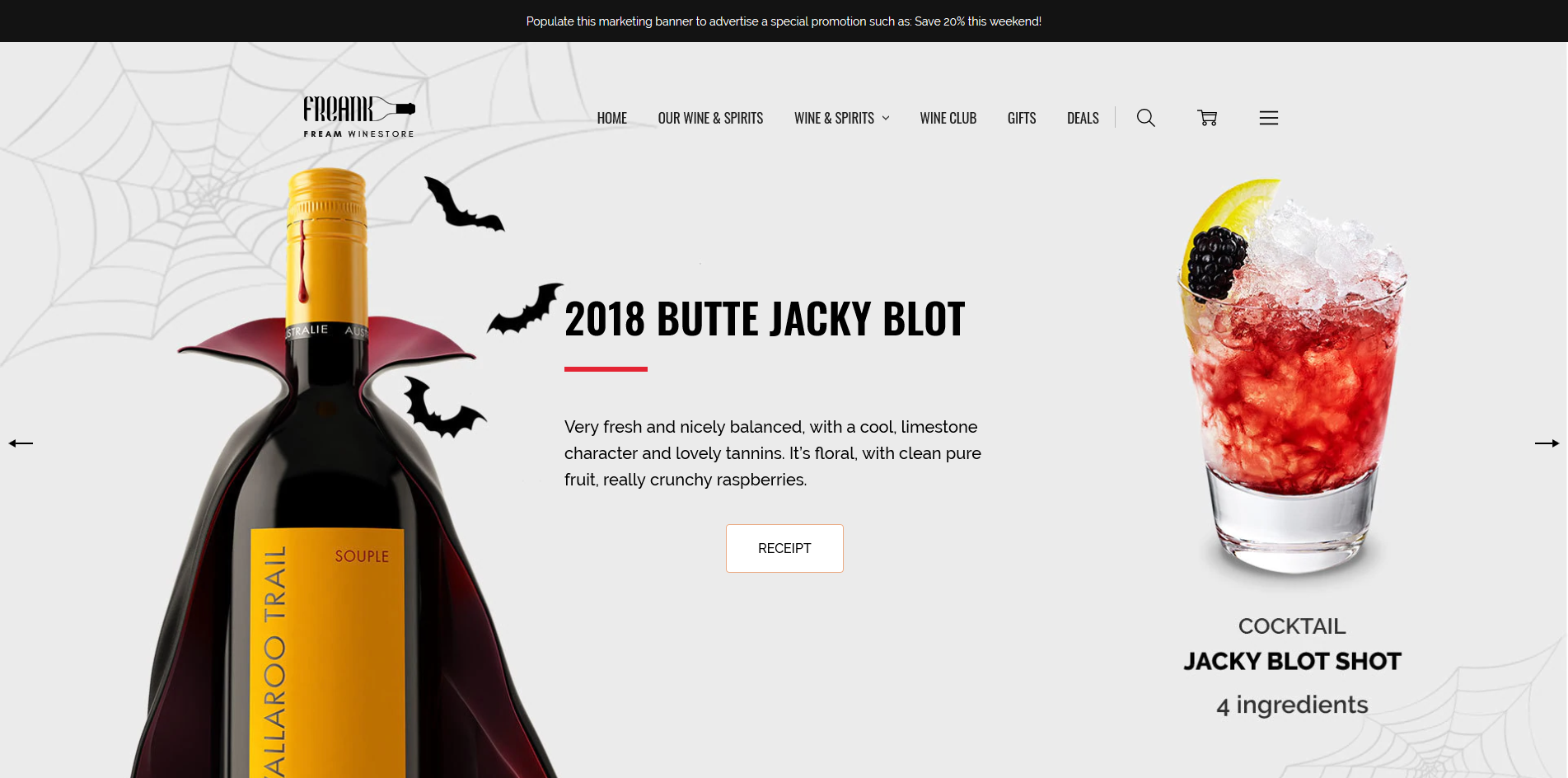 Feellio Fream - Wine Store BigCommerce Theme